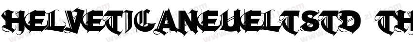 helveticaneueltstd thotf字体转换
